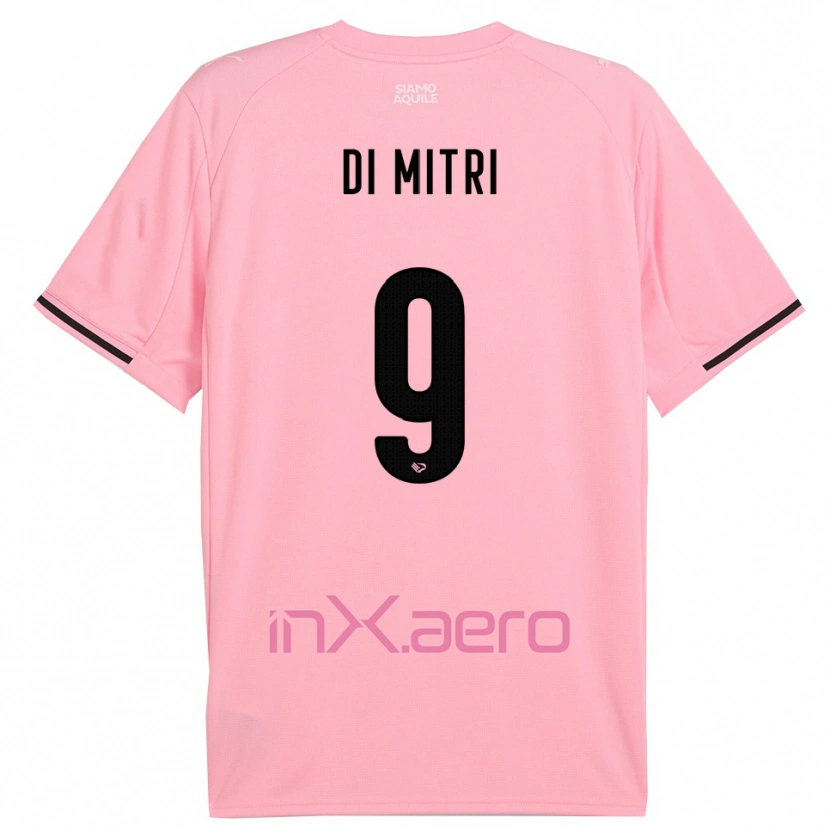 Danxen Kinder Salvatore Di Mitri #9 Pink Schwarz Heimtrikot Trikot 2025/26 T-Shirt Schweiz