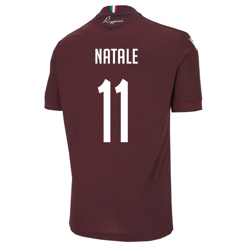 Danxen Kinder Mario Natale #11 Burgund Weiß Heimtrikot Trikot 2025/26 T-Shirt Schweiz
