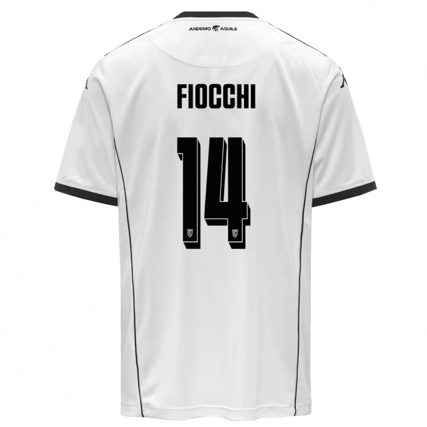 Danxen Kinder Marco Fiocchi #14 Weiß Schwarz Heimtrikot Trikot 2025/26 T-Shirt Schweiz