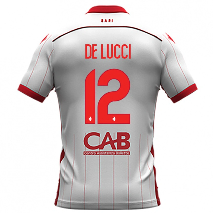 Danxen Kinder Paolo De Lucci #12 Weiß Rot Heimtrikot Trikot 2025/26 T-Shirt Schweiz