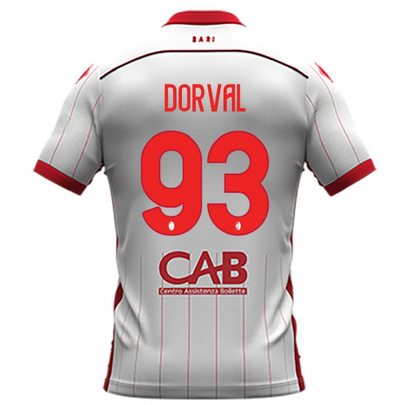 Danxen Kinder Mehdi Dorval #93 Weiß Rot Heimtrikot Trikot 2025/26 T-Shirt Schweiz