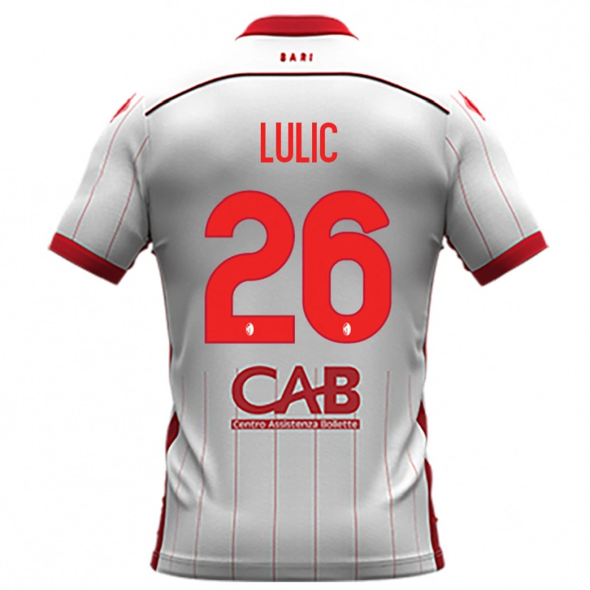 Danxen Kinder Karlo Lulic #26 Weiß Rot Heimtrikot Trikot 2025/26 T-Shirt Schweiz