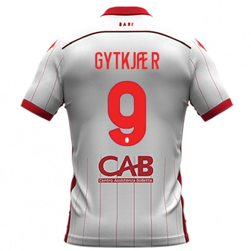 Danxen Kinder Christian Gytkjær #9 Weiß Rot Heimtrikot Trikot 2025/26 T-Shirt Schweiz