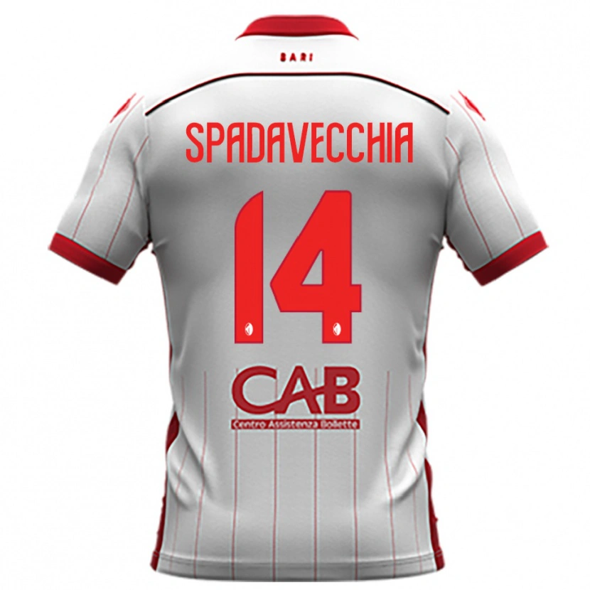 Danxen Kinder Pantaleo Spadavecchia #14 Weiß Rot Heimtrikot Trikot 2025/26 T-Shirt Schweiz
