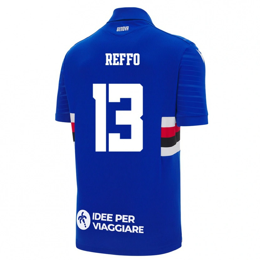 Danxen Kinder Mario Reffo #13 Blau Weiß Heimtrikot Trikot 2025/26 T-Shirt Schweiz