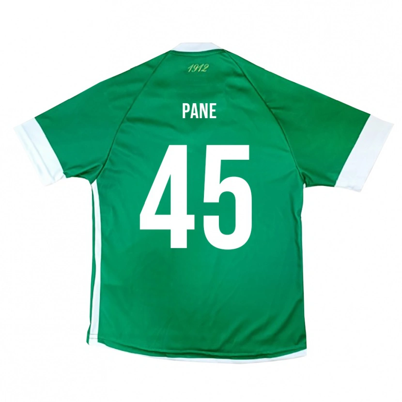 Danxen Kinder Pasquale Pane #45 Grün Weiß Heimtrikot Trikot 2025/26 T-Shirt Schweiz