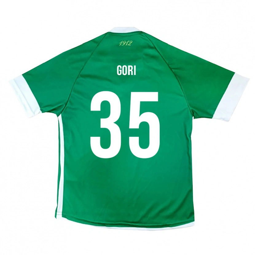 Danxen Kinder Gabriele Gori #35 Grün Weiß Heimtrikot Trikot 2025/26 T-Shirt Schweiz