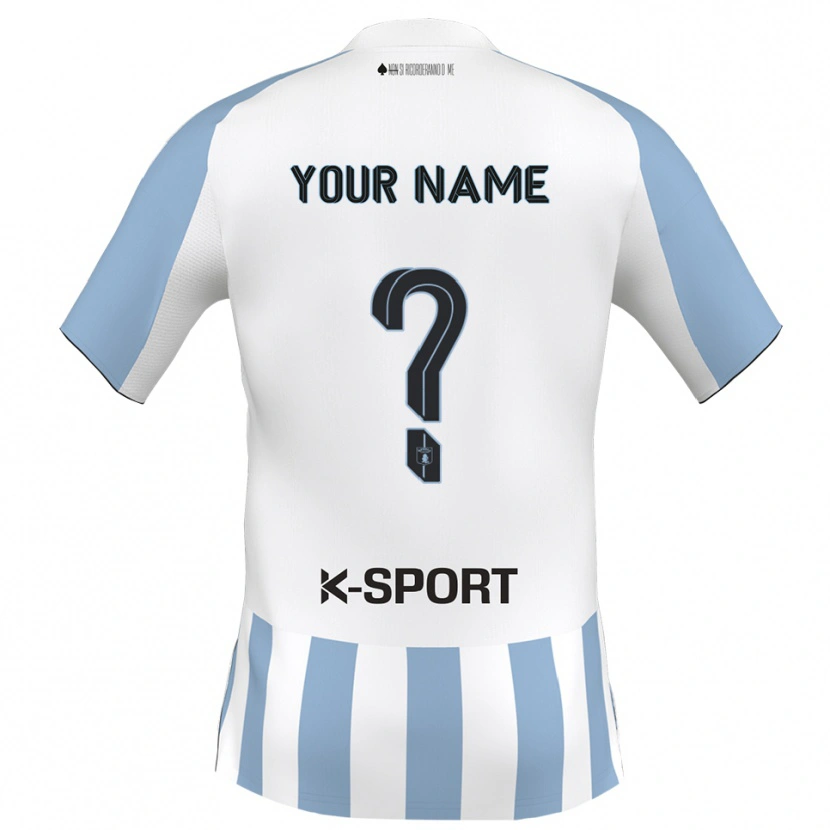 Danxen Kinder Ihren Namen #0 Weiß Himmelblau Heimtrikot Trikot 2025/26 T-Shirt Schweiz