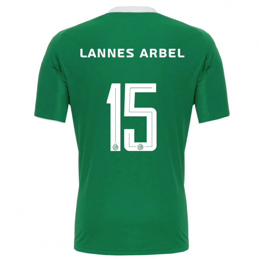 Danxen Kinder Tomer Lannes Arbel #15 Grün Weiß Heimtrikot Trikot 2025/26 T-Shirt Schweiz