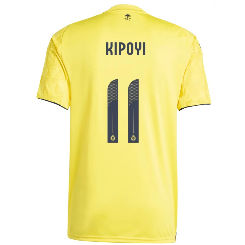 Danxen Kinder Ruth Kipoyi #11 Gelb Schwarz Heimtrikot Trikot 2025/26 T-Shirt Schweiz
