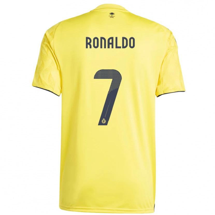 Danxen Kinder Cristiano Ronaldo #7 Gelb Schwarz Heimtrikot Trikot 2025/26 T-Shirt Schweiz