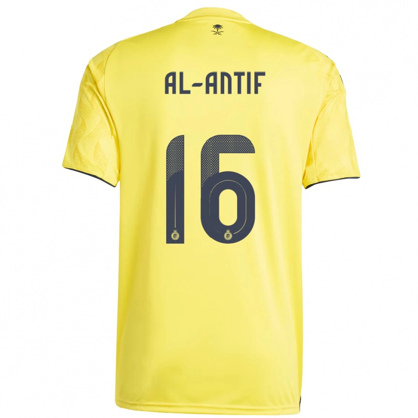 Danxen Kinder Habib Al-Antif #16 Gelb Schwarz Heimtrikot Trikot 2025/26 T-Shirt Schweiz