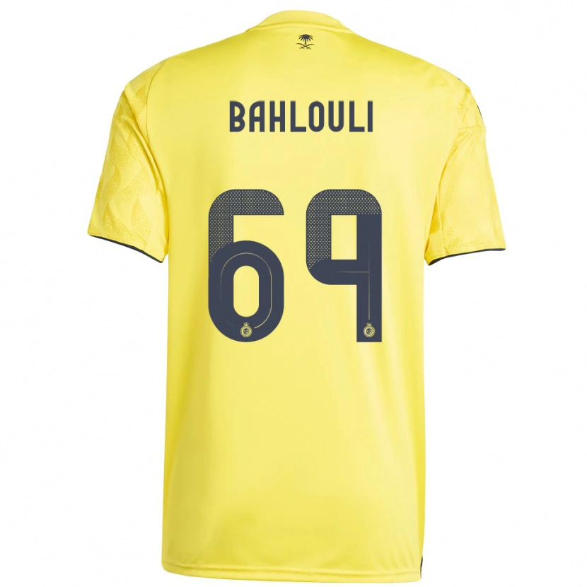 Danxen Kinder Nesrine Bahlouli #69 Gelb Schwarz Heimtrikot Trikot 2025/26 T-Shirt Schweiz