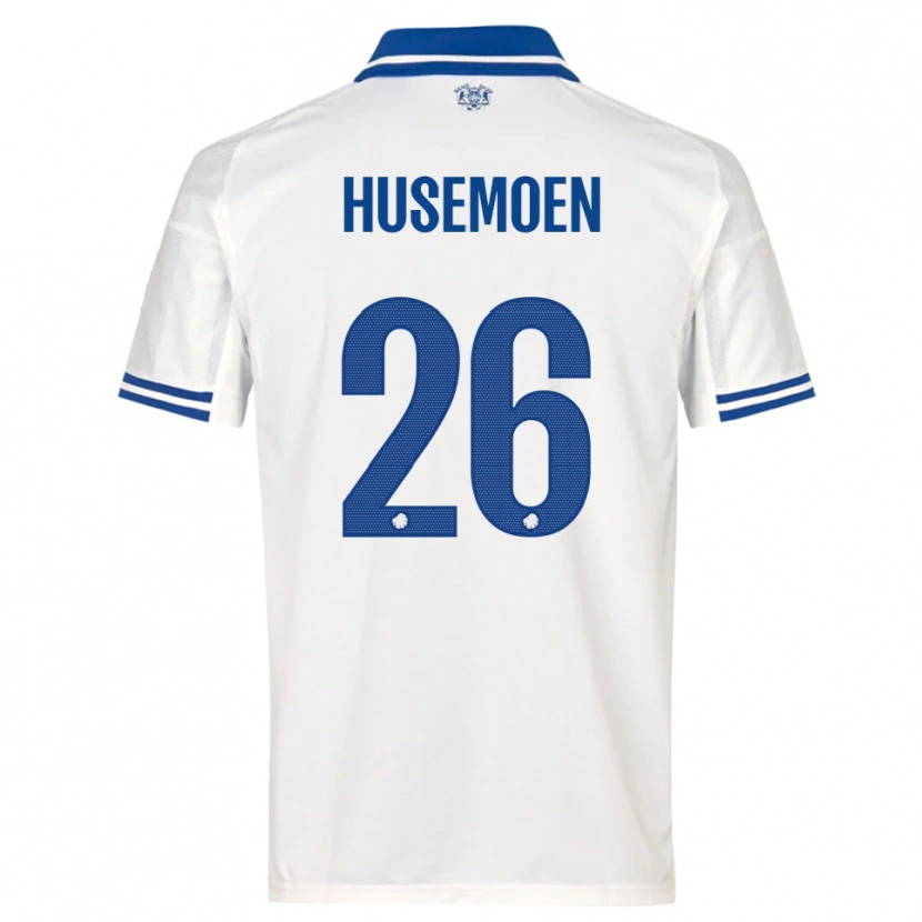 Danxen Kinder Astrid Husemoen #26 Weiß Blau Heimtrikot Trikot 2025/26 T-Shirt Schweiz