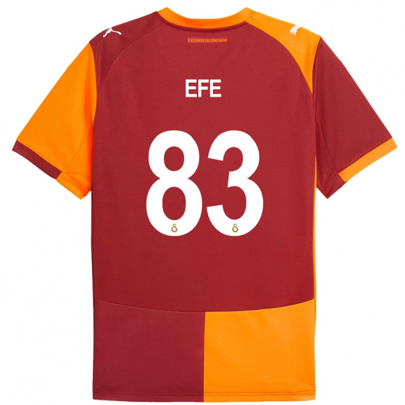 Danxen Kinder Efe Akman #83 Rot Orange Heimtrikot Trikot 2025/26 T-Shirt Schweiz
