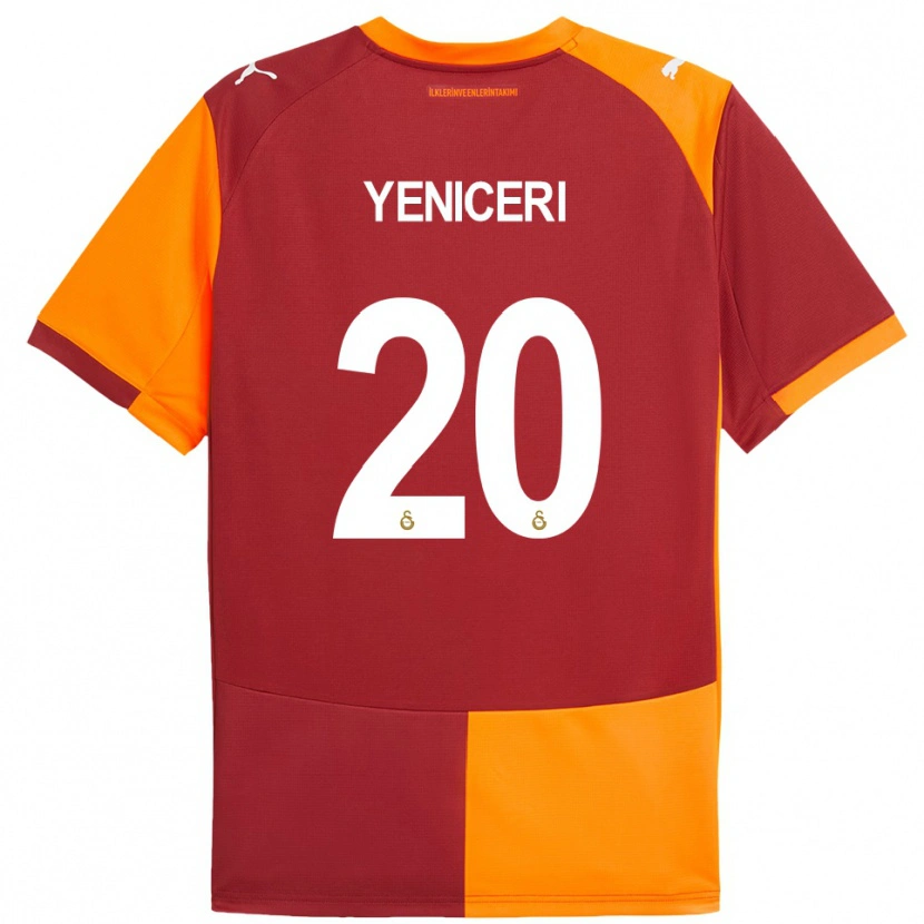 Danxen Kinder Berna Yeniçeri #20 Rot Orange Heimtrikot Trikot 2025/26 T-Shirt Schweiz