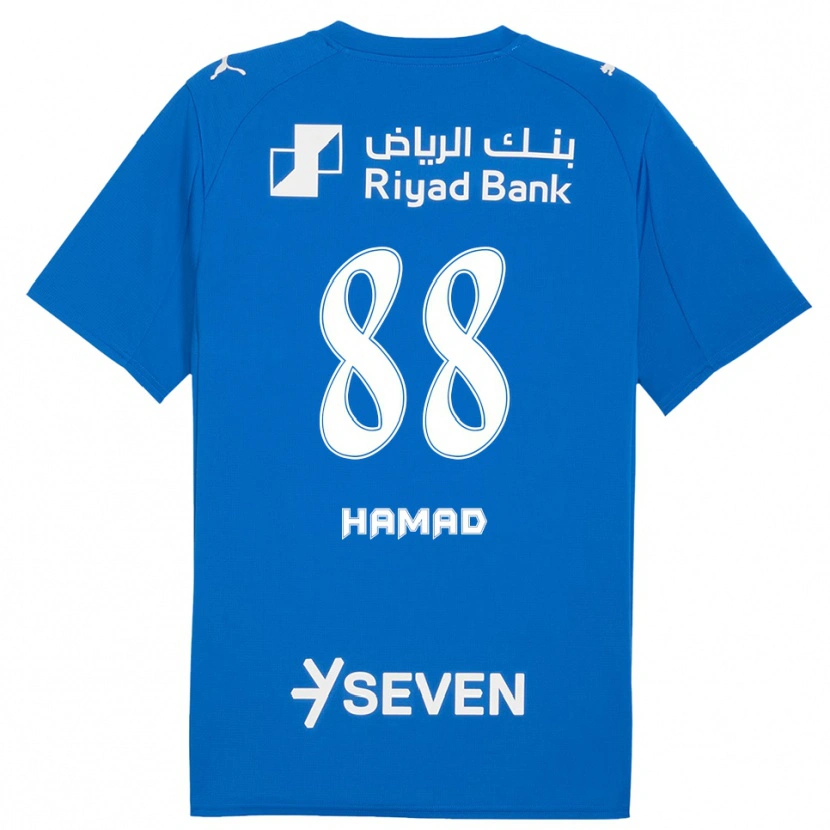 Danxen Kinder Hamad Al-Yami #88 Blau Weiß Heimtrikot Trikot 2025/26 T-Shirt Schweiz