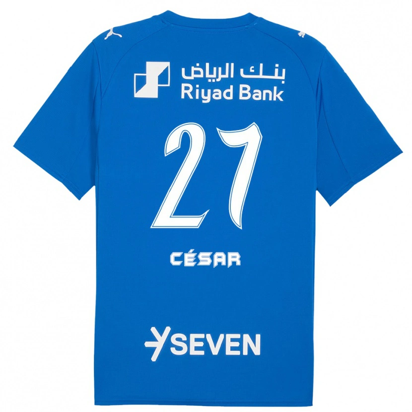 Danxen Kinder Kaio César #27 Blau Weiß Heimtrikot Trikot 2025/26 T-Shirt Schweiz