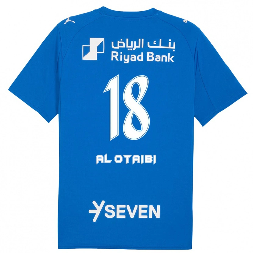 Danxen Kinder Majd Al-Otaibi #18 Blau Weiß Heimtrikot Trikot 2025/26 T-Shirt Schweiz