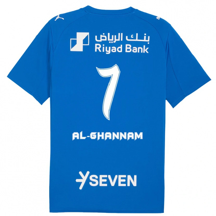 Danxen Kinder Khalid Al-Ghannam #7 Blau Weiß Heimtrikot Trikot 2025/26 T-Shirt Schweiz