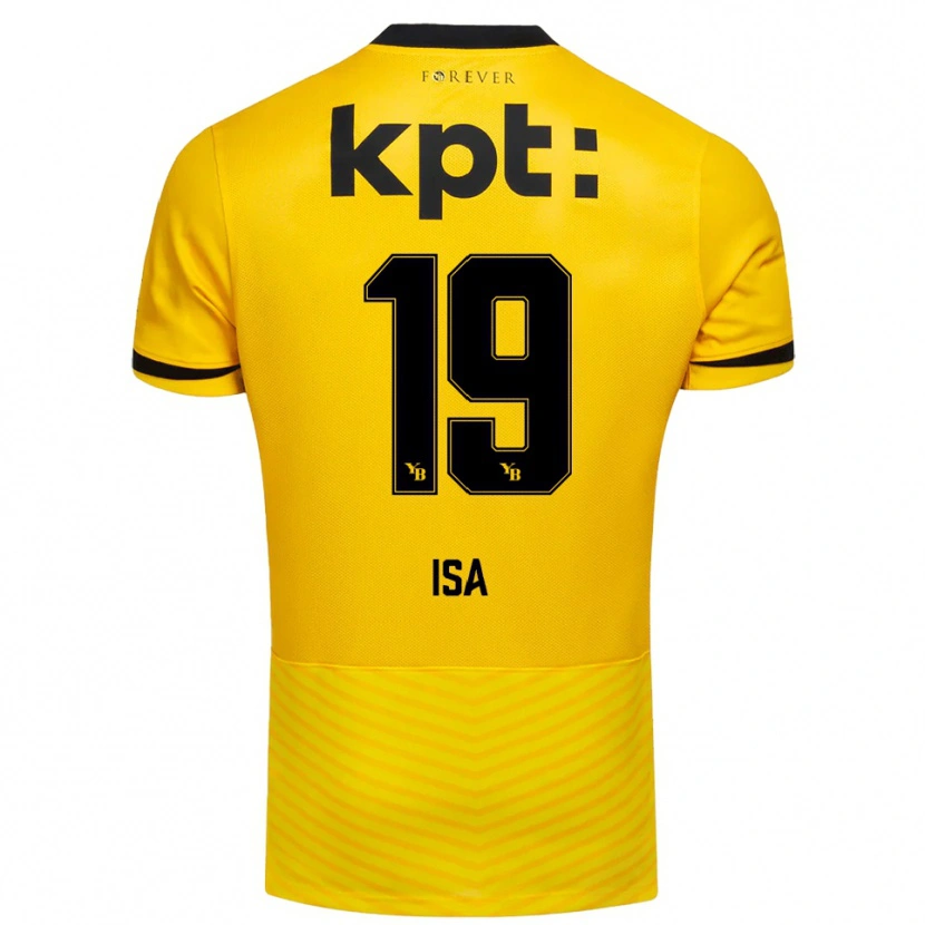 Danxen Kinder Ron Isa #19 Gelb Schwarz Heimtrikot Trikot 2025/26 T-Shirt Schweiz