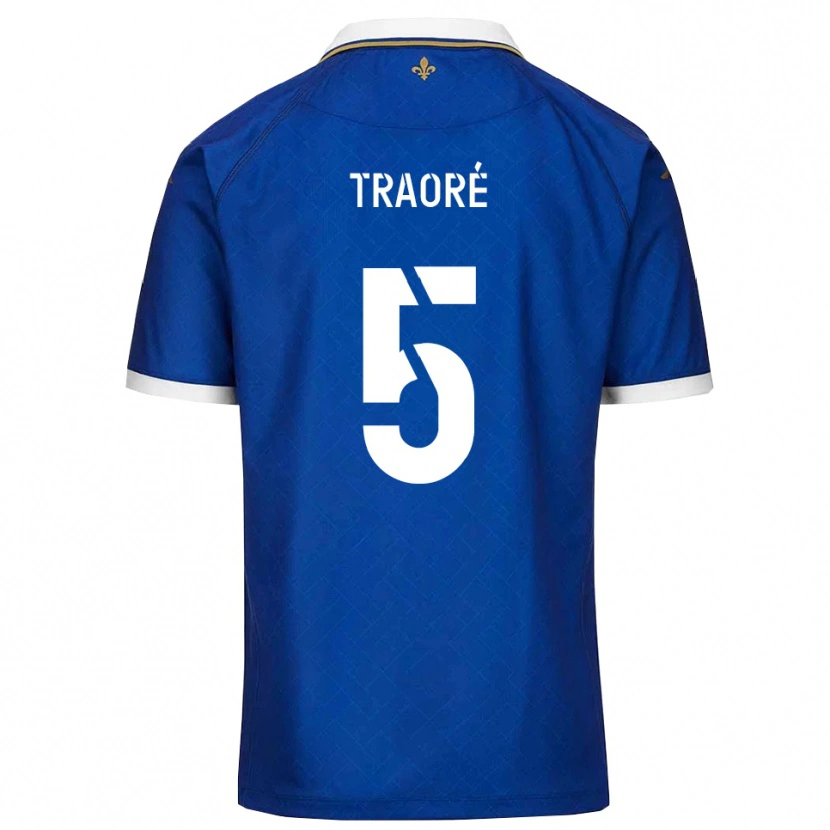 Danxen Kinder Franck Traoré #5 Blau Gold Heimtrikot Trikot 2025/26 T-Shirt Schweiz