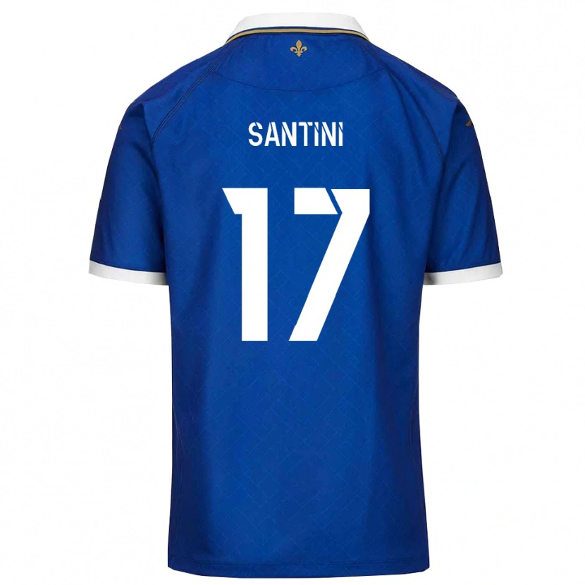 Danxen Kinder Jérémi Santini #17 Blau Gold Heimtrikot Trikot 2025/26 T-Shirt Schweiz