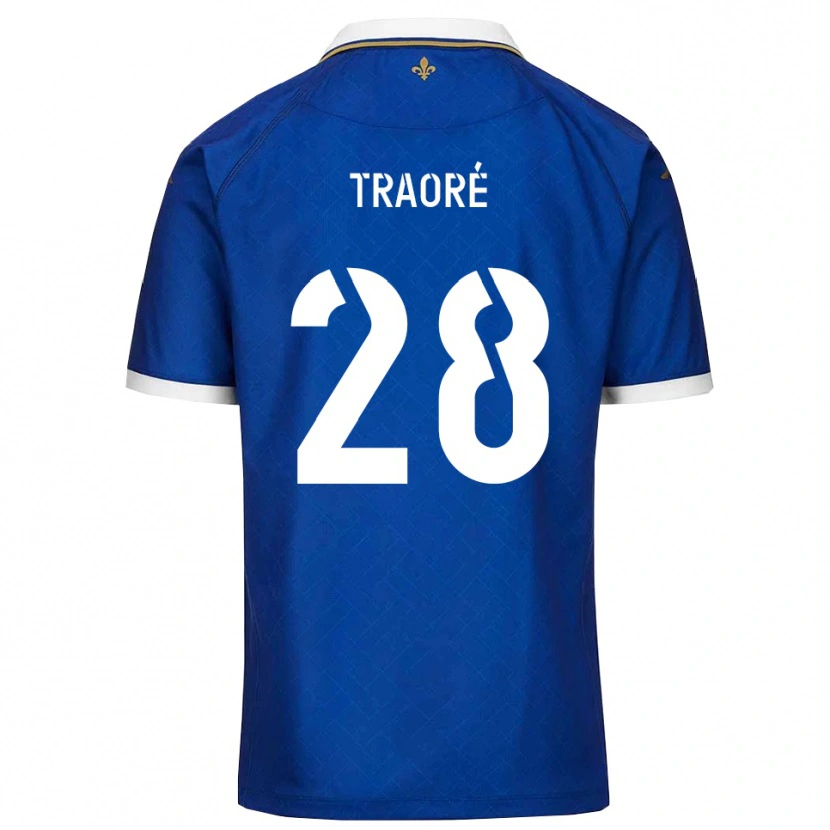 Danxen Kinder Soumaïla Traoré #28 Blau Gold Heimtrikot Trikot 2025/26 T-Shirt Schweiz
