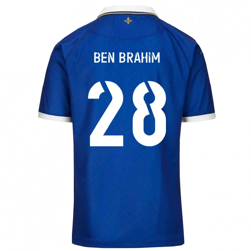 Danxen Kinder Samir Ben Brahim #28 Blau Gold Heimtrikot Trikot 2025/26 T-Shirt Schweiz
