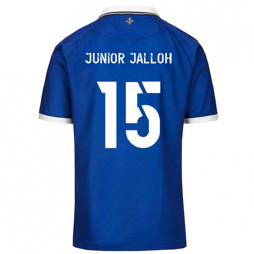 Danxen Kinder Abubakar Junior Jalloh #15 Blau Gold Heimtrikot Trikot 2025/26 T-Shirt Schweiz
