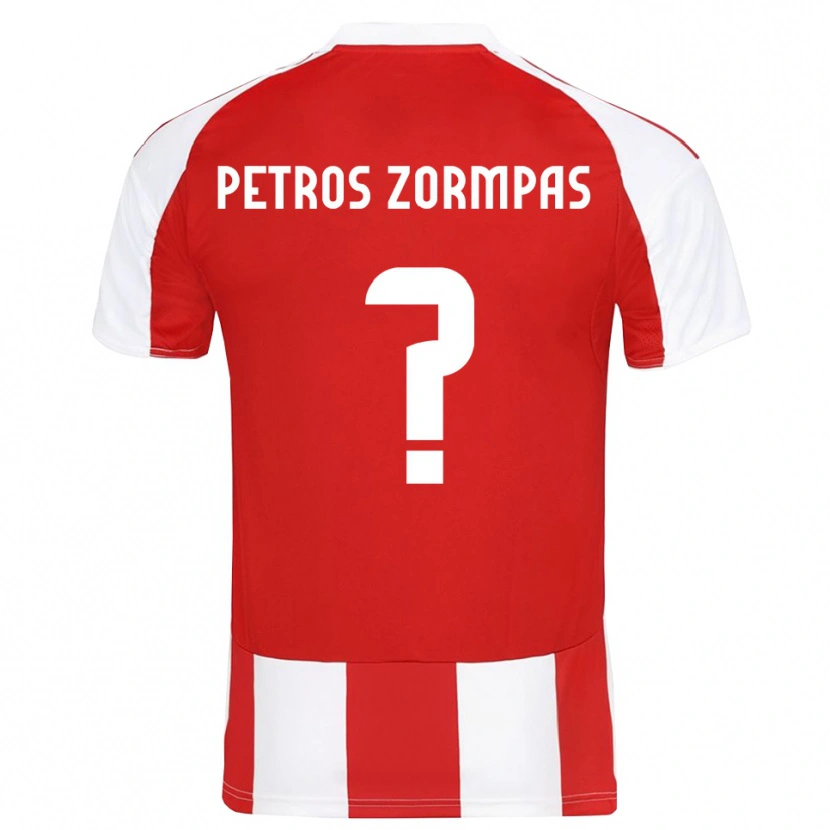 Danxen Kinder Spyridon Petros Zormpas #0 Rot Weiß Heimtrikot Trikot 2025/26 T-Shirt Schweiz