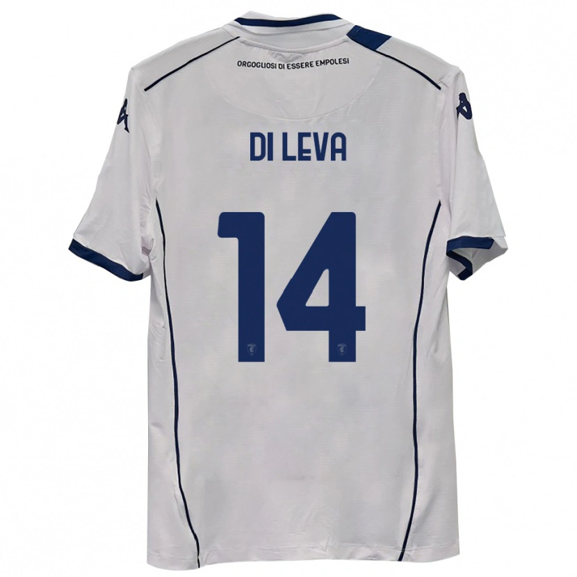 Danxen Kinder Vincenzo Di Leva #14 Dunkelmarineblau Auswärtstrikot Trikot 2025/26 T-Shirt Schweiz