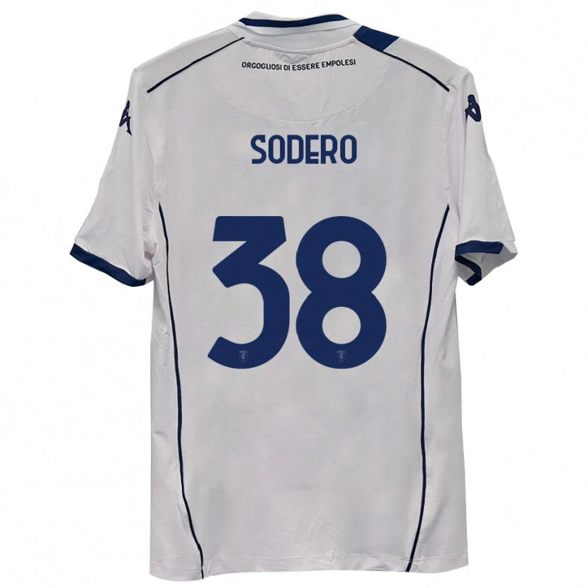 Danxen Kinder Andrea Sodero #38 Dunkelmarineblau Auswärtstrikot Trikot 2025/26 T-Shirt Schweiz