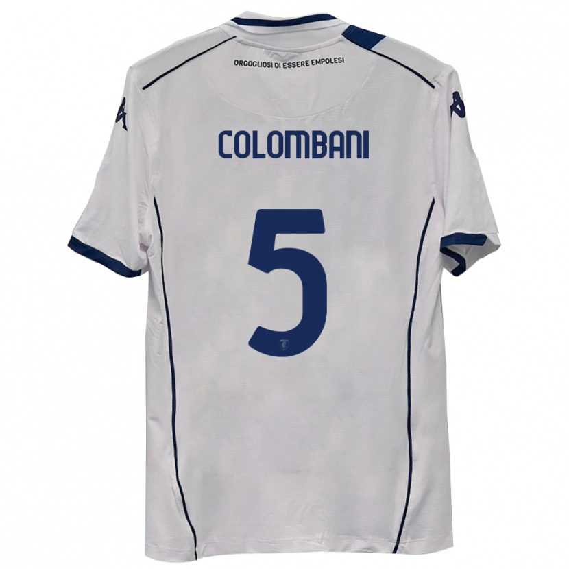 Danxen Kinder Raffaele Colombani #5 Dunkelmarineblau Auswärtstrikot Trikot 2025/26 T-Shirt Schweiz