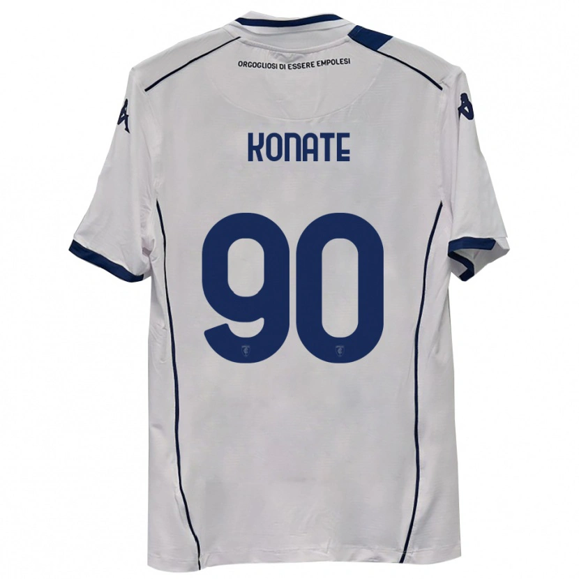 Danxen Kinder Ismaël Konaté #90 Dunkelmarineblau Auswärtstrikot Trikot 2025/26 T-Shirt Schweiz
