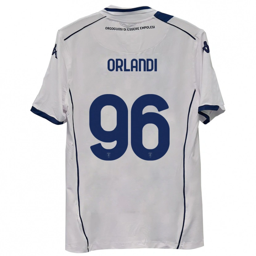 Danxen Kinder Andrea Orlandi #96 Dunkelmarineblau Auswärtstrikot Trikot 2025/26 T-Shirt Schweiz