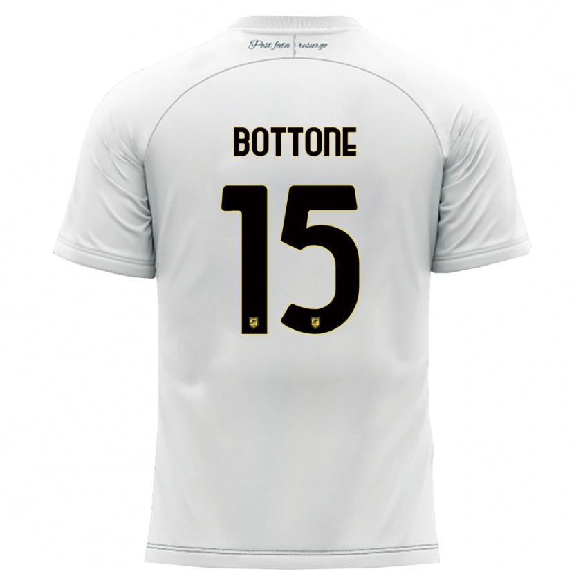Danxen Kinder Salvatore Bottone #15 Weiß Gelb Auswärtstrikot Trikot 2025/26 T-Shirt Schweiz