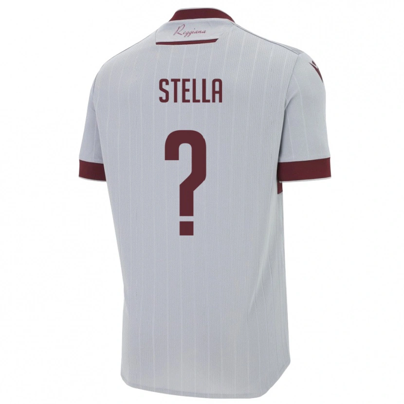 Danxen Kinder Botti Stella #0 Burgund Weiß Auswärtstrikot Trikot 2025/26 T-Shirt Schweiz
