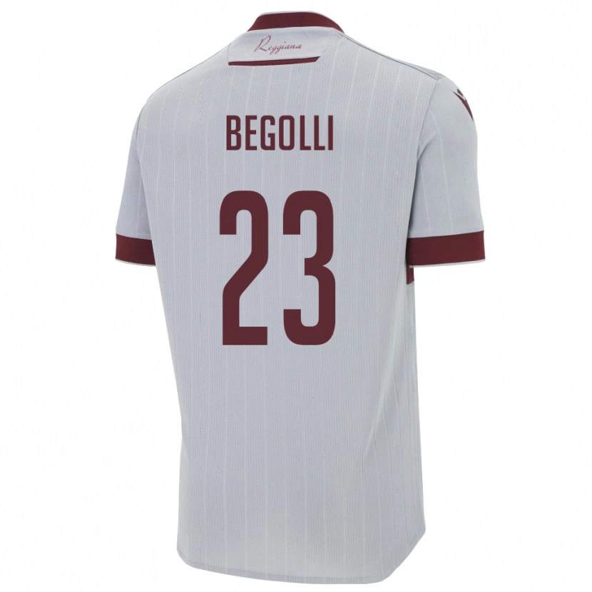 Danxen Kinder Leo Begolli #23 Burgund Weiß Auswärtstrikot Trikot 2025/26 T-Shirt Schweiz