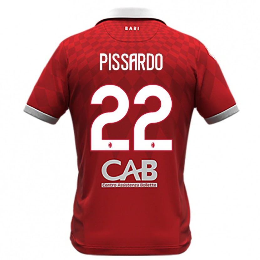 Danxen Kinder Marco Pissardo #22 Rot Weiß Auswärtstrikot Trikot 2025/26 T-Shirt Schweiz