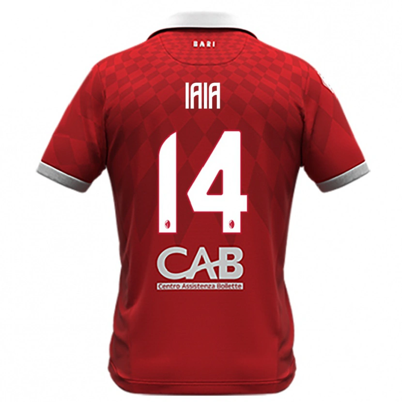 Danxen Kinder Pasquale Iaia #14 Rot Weiß Auswärtstrikot Trikot 2025/26 T-Shirt Schweiz