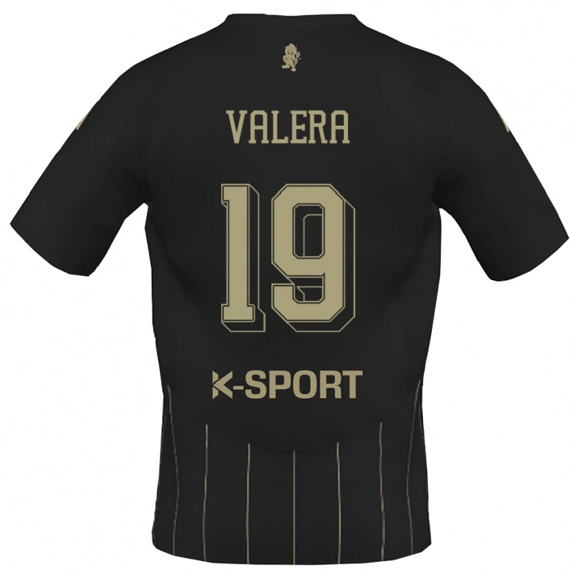 Danxen Kinder Edgar Valera #19 Grau Weiß Auswärtstrikot Trikot 2025/26 T-Shirt Schweiz