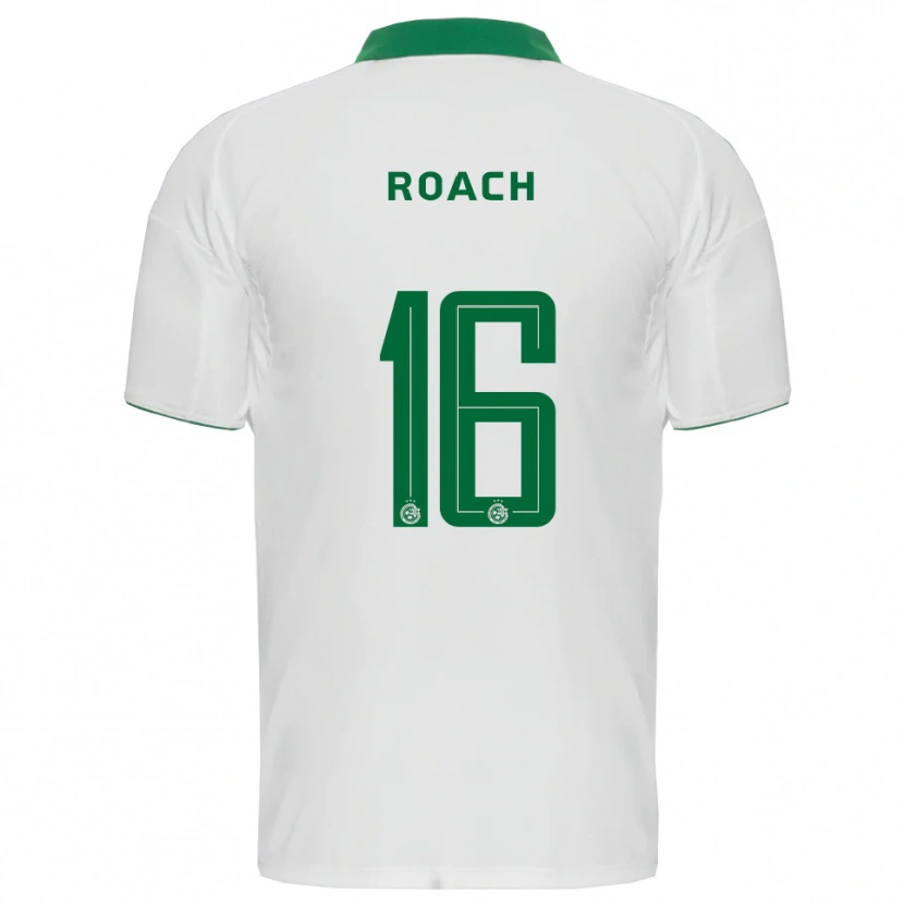 Danxen Kinder Ilay Roach #16 Weiß Grün Auswärtstrikot Trikot 2025/26 T-Shirt Schweiz