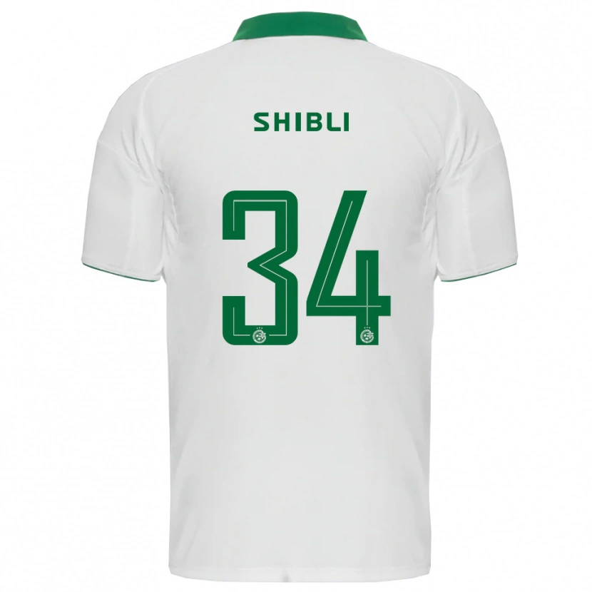 Danxen Kinder Hamza Shibli #34 Weiß Grün Auswärtstrikot Trikot 2025/26 T-Shirt Schweiz