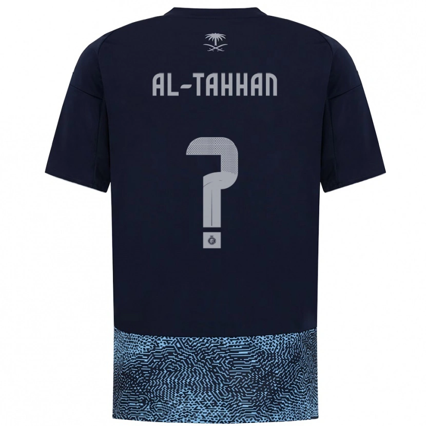 Danxen Kinder Yousef Al-Tahhan #0 Marineblau Himmelblau Auswärtstrikot Trikot 2025/26 T-Shirt Schweiz