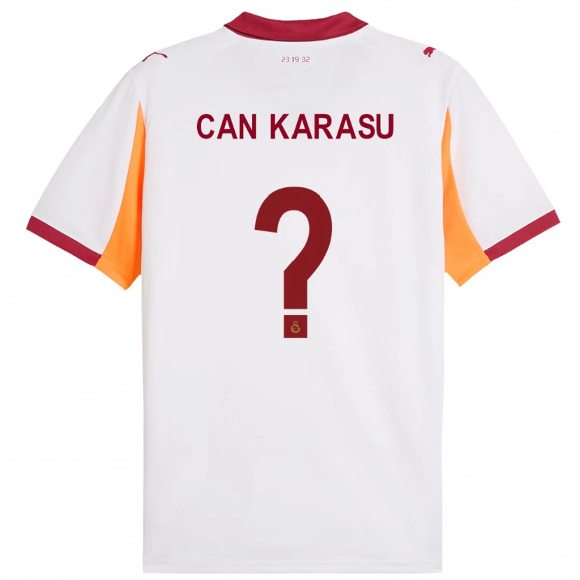 Danxen Kinder Eyüp Can Karasu #0 Weiß Rot Auswärtstrikot Trikot 2025/26 T-Shirt Schweiz