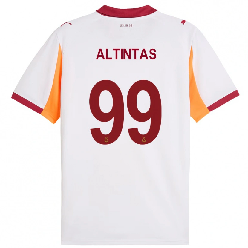 Danxen Kinder Benan Altıntaş #99 Weiß Rot Auswärtstrikot Trikot 2025/26 T-Shirt Schweiz