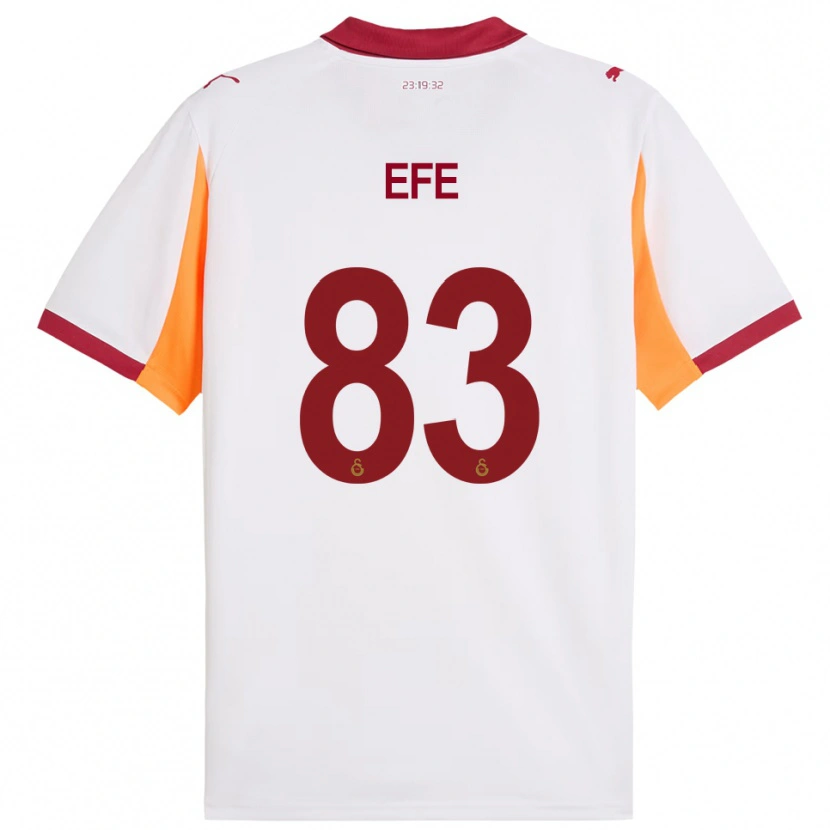 Danxen Kinder Efe Akman #83 Weiß Rot Auswärtstrikot Trikot 2025/26 T-Shirt Schweiz