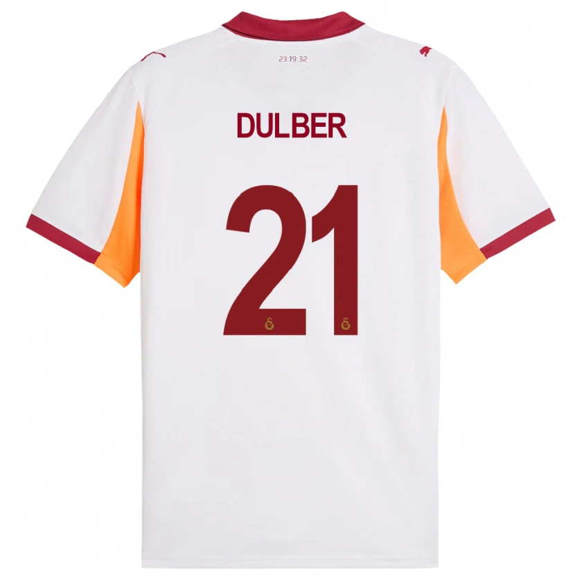 Danxen Kinder Didem Dülber #21 Weiß Rot Auswärtstrikot Trikot 2025/26 T-Shirt Schweiz