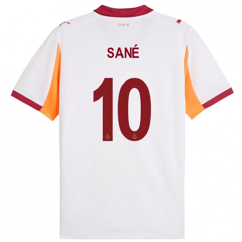 Danxen Kinder Leroy Sané #10 Weiß Rot Auswärtstrikot Trikot 2025/26 T-Shirt Schweiz